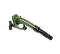 Maurer Beccuccio per tanica in lamiera verniciata con prolunga flessibile in PVC per benzina/gasolio