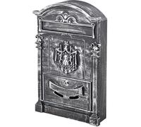 Maurer casetta postale ROYAL BIG alluminio x esterno grigio antichizzato 51024