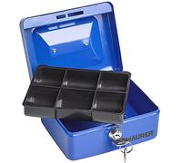 MAURER CASSETTA PORTAVALORI CON CHIAVI 20X16X9 CM COD.93572- 30X24X9CM COD.93574