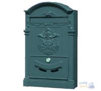 Maurer Cassetta Posta In Alluminio Verniciato Colore Antracite Cm 26X41X9