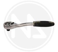 MAURER - CRICCHETTO Reversibile 145 mm MAURER PLUS 1/4 in acciaio cromo vanadio 72 denti