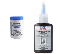 MAURER Grasso Al Litio Multiuso Plus In Barattolo & Liqui Moly 3802 Frenafiletti Medio, 50g