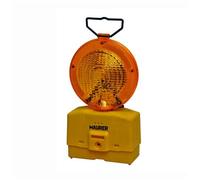 MAURER - Lampada luce aranc. stradale da cantiere lampeggiante o fissa 2 Batteria 6V