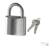 Maurer Lucchetto In Acciaio Inox Tipo Mare Arco Normale 2 Chiavi Lucchetto Inox