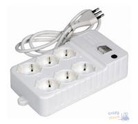 Maurer MultiPresa 6 Uscite Spina 2P+T 16A Prese Bipasso + Schuko Interruttore