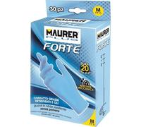 MAURER-PLUS Guanti MONOUSO in Nitrile Forte Taglia XL-9,1/2 CF. in Scatola da 30 pz