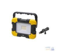 Maurer Proiettore A Led Ricaricabile Usb Con Supporto Da Pavimento/Maniglia 10 W