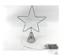 Maurer Puntale A Stella A Led Multicolor Uso Interno A Batteria 10 Luci Ip 20