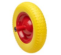 Maurer RUOTA PIENA per CARRIOLA ANTIFORATURA 350 mm ASSE MOZZO 150 mm