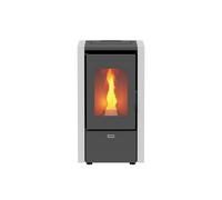 Maurer stufa a pellet MIgnon 7kw 145 mc bianca Made In Italy CONTO TERMICO 2.0 [EEK: G]
