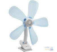 Maurer Ventilatore Da Tavolo Con Clip Plumbago 5 Pale Cm 43