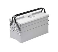 Cassetta Portautensili in Metallo Maurer cm 40x20x29 5 Scomparti Cod.80217