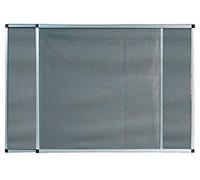 MAURER Zanzariera Multidirezionale Grigia 75x100 (193) cm. con Spazzolino