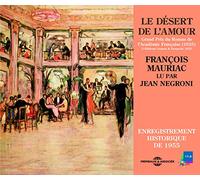 Mauriac, Francois - Le Desert De L Amour (Par Jean Negr