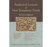 Maurice A. Robinson Analytical Lexicon of New Testament Greek (Copertina rigida)