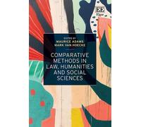 Maurice Adams Comparative Methods in Law, Humanities and Soci (Copertina rigida)