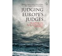 Maurice Adams Judging Europe’s Judges (Copertina rigida)