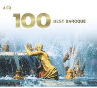 Maurice Andre', Aeleen Auger, James Bowman, Mikhail Pletnev, Jordi Savall - 100 Best Baroque (Box6Cd)(Pavane,Gloria,Oboe Concert,Canon,Il Trillo Del Diavolo