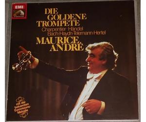 Maurice André , Mark Carpentier , Georg Friedrich Händel , Johann Sebastian Bach , Michael Haydn , Georg Philipp Telemann , Johann Wilhelm Hertel - Die Goldene Trompete - His Master's Voice - 1C 027-03 544 Q