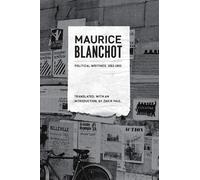 Maurice Blanchot Political Writings, 1953-1993 (Copertina rigida) French Voices