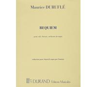 MAURICE DURUFLE Requiem Opus 9 - Vocal Score (Sheet Music)