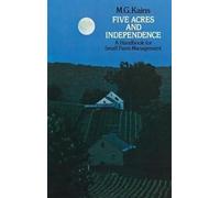 Maurice G. Kains Five Acres and Independence (Tascabile)
