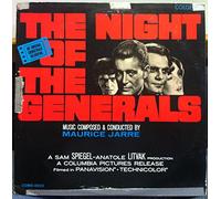 MAURICE JARRE Soundtrack THE NIGHT OF THE GENERALS vinyl record