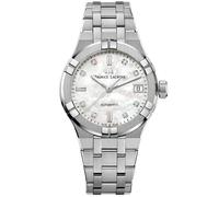 Maurice Lacroix AI6006-SS002-170-1 Women's Aikon Automatic 35mm Watch, Mother of Pearl Dial, Stainless Steel Bracelet