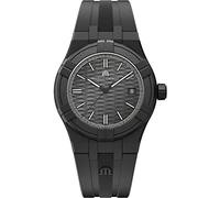 Maurice Lacroix AIKON #Tide All Black 40mm Orologio svizzero al quarzo AI2008-00000-300-0, nero