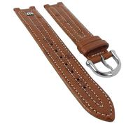 Maurice Lacroix Cinturino Orologio pelle-Struzzo Braun per Calypso / Scala