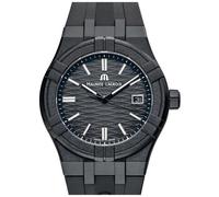 Maurice Lacroix AIKON #Tide All Black 40mm Orologio svizzero al quarzo AI2008-00000-300-0, nero
