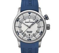 Maurice Lacroix Pontos S Diver PT6248-SS00L-130-4 - White Dial, Blue Rubber Strap