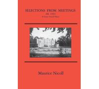 Maurice Nicoll Selections from Meetings in 1953 (Tascabile)