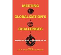 Maurice Obstfeld Luís Catã Meeting Globalization's Challenge (Copertina rigida)