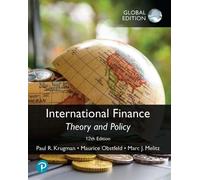 Maurice Obstfeld Marc Meli International Finance: Theory and Policy, (Tascabile)