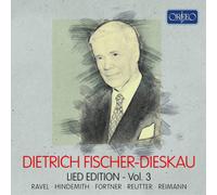 Maurice Ravel Dietrich Fischer-Dieskau: Lied Edition - Volume 3 (CD) Box Set