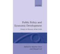 Maurice Scott Public Policy and Economic Development (Copertina rigida)