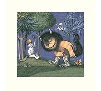 Maurice Sendak (King of all Wild Things Stampa, Multicolore, 40 x 40 cm