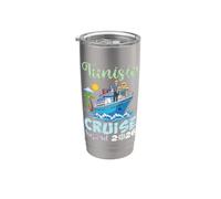 Mauritius Cruise Squad 2026 Famiglia abbinata E24 Bicchiere termico in acciaio inox doppia parete