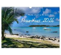 Mauritius - Holiday island in the Indian Ocean (Wall Calendar 2026 DIN A3 landscape), CALVENDO 12 Month Wall Calendar: The colorful island in the Indian Ocean offers unforgettable impressions.