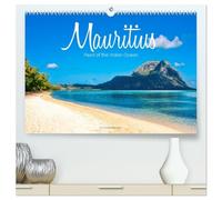 Mauritius - Pearl of the Indian Ocean (High Quality Premium Wall Calendar 2026 DIN A2 landscape),CALVENDO 12 Month Wall Calendar: Sculpted by volcanoes, Mauritius is a paradise island
