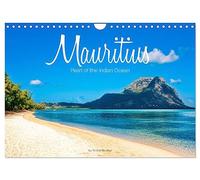 Mauritius - Pearl of the Indian Ocean (Wall Calendar 2026 DIN A4 landscape), CALVENDO 12 Month Wall Calendar: Sculpted by volcanoes, Mauritius is a paradise island