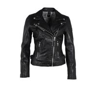 Mauritius PGG W14 LEGV Donna Giacca di pelle nero 3XL 100% pelle