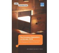 Maurits van der Graaf The European Repository Landscape 2008 (Tascabile)