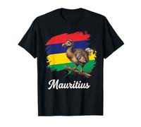 Mauriziano Dodo Bird Flag Island Heritage Animal Maglietta