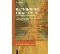 Maurizio Bettini Rethinking Orality III (Copertina rigida)