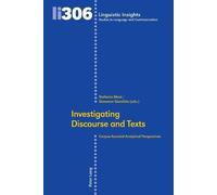 Maurizio Gotti Investigating Discourse and Texts (Copertina rigida)