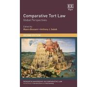 Mauro Bussani Comparative Tort Law (Copertina rigida)
