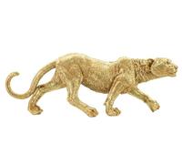 Mauro Ferretti Decorazione, Leopardo, in Polyresin, Oro, 33x89x21 cm