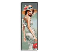 Mauro Ferretti Dipinto su Tela Laccato Elegant C/Cornice -A- Multicolor 152x52x4.5